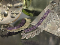 Amethyst & Sterling Silver Earrings